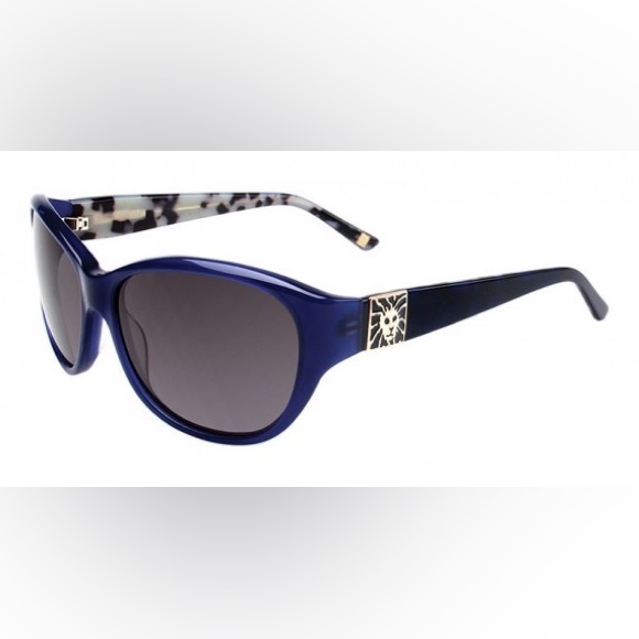 Anne Klein navy sunglasses - Picture 4 of 4